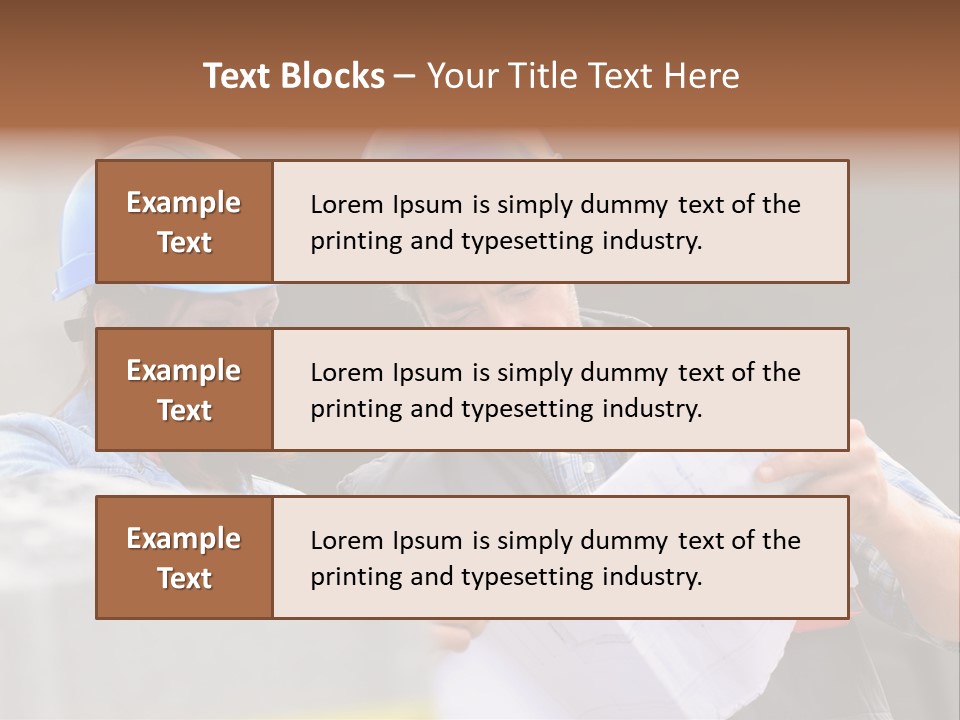 Businessman Closeup Control PowerPoint Template