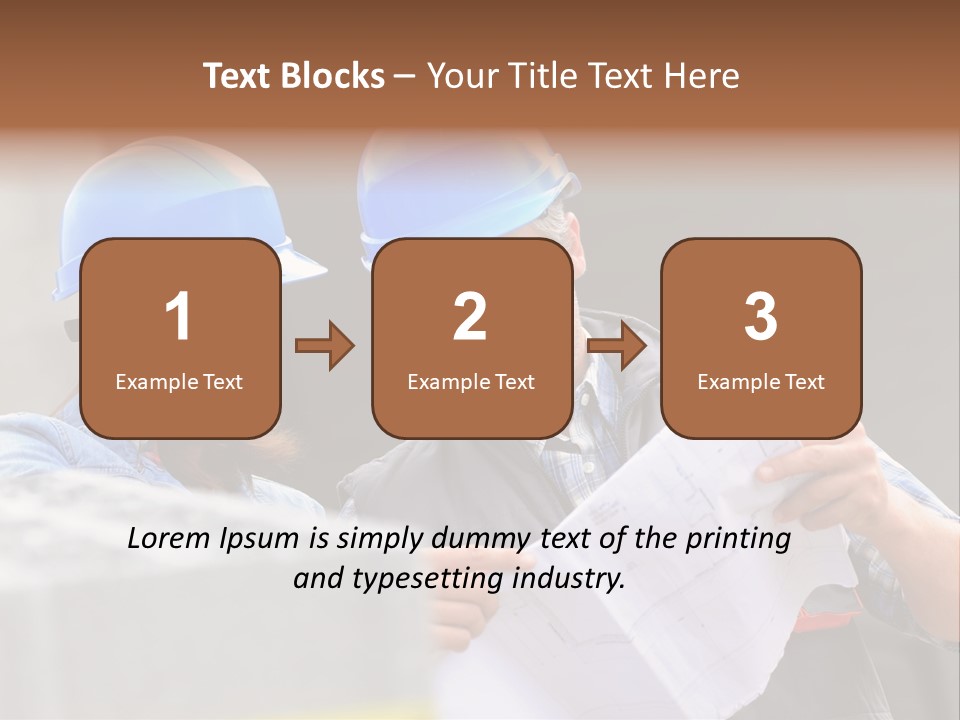 Businessman Closeup Control PowerPoint Template