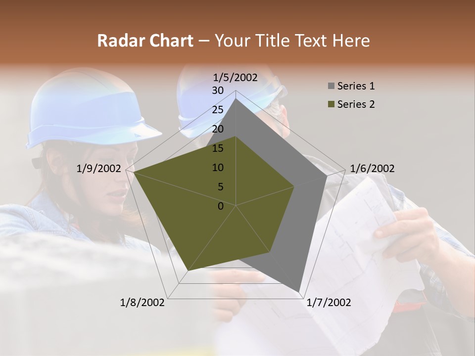 Businessman Closeup Control PowerPoint Template
