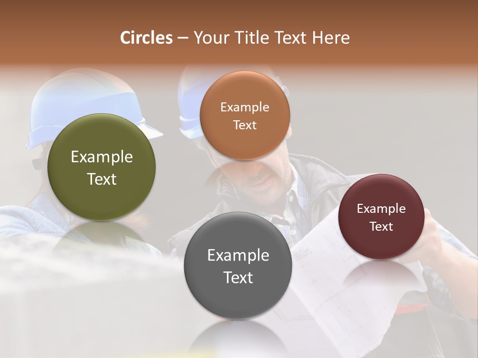 Businessman Closeup Control PowerPoint Template