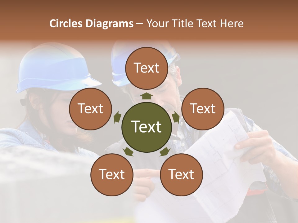 Businessman Closeup Control PowerPoint Template