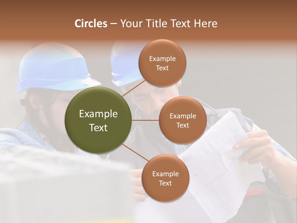 Businessman Closeup Control PowerPoint Template