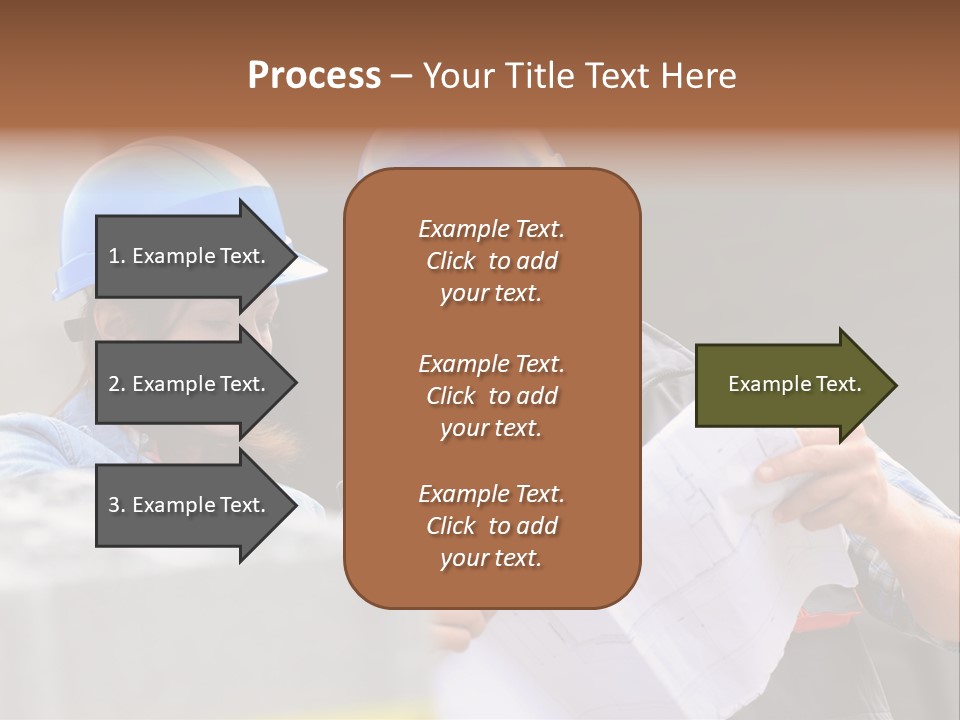 Businessman Closeup Control PowerPoint Template