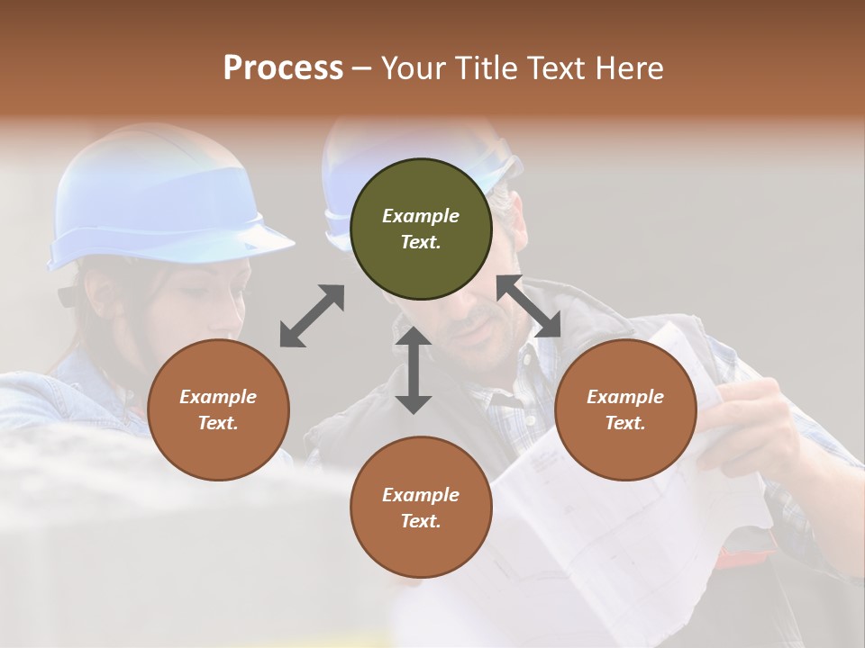 Businessman Closeup Control PowerPoint Template