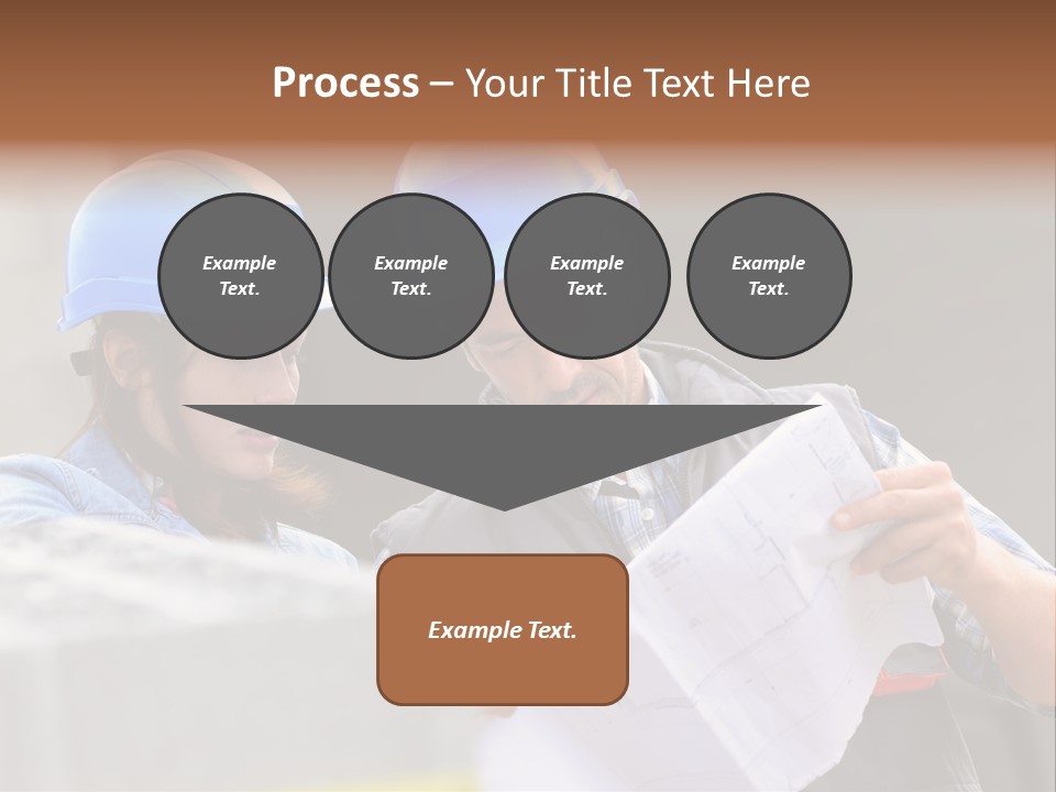 Businessman Closeup Control PowerPoint Template