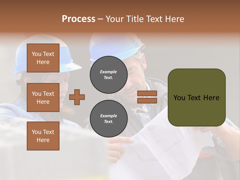 Businessman Closeup Control PowerPoint Template