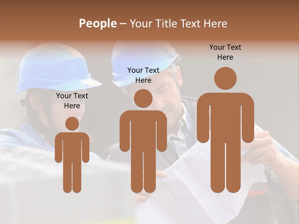 Businessman Closeup Control PowerPoint Template