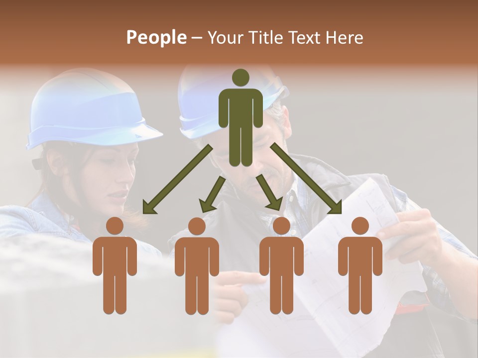 Businessman Closeup Control PowerPoint Template