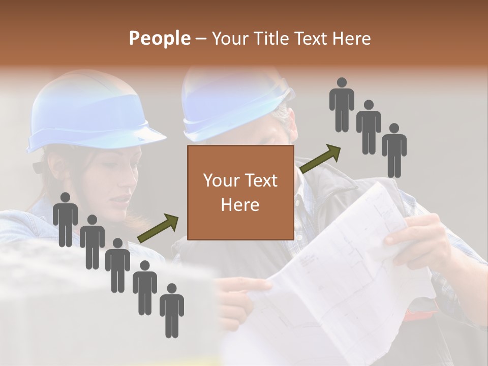 Businessman Closeup Control PowerPoint Template