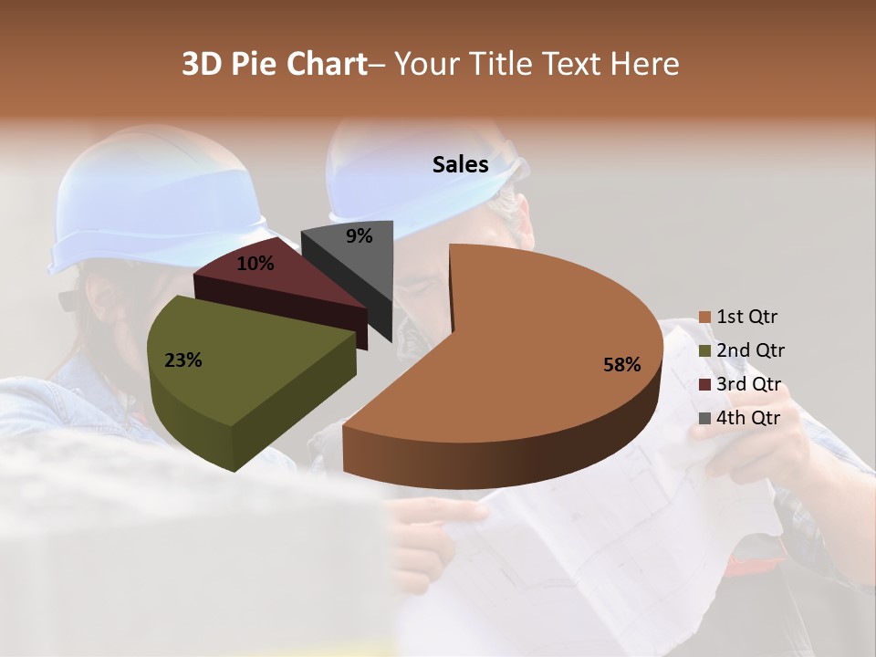 Businessman Closeup Control PowerPoint Template