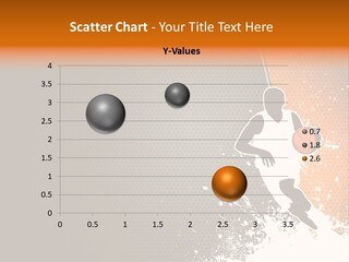 Orange Man Teamwork PowerPoint Template