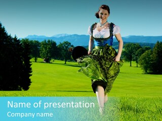 Trend Meadow Fashion PowerPoint Template