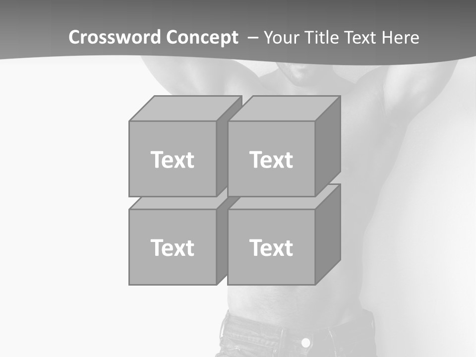 Nature Masculine Naked PowerPoint Template