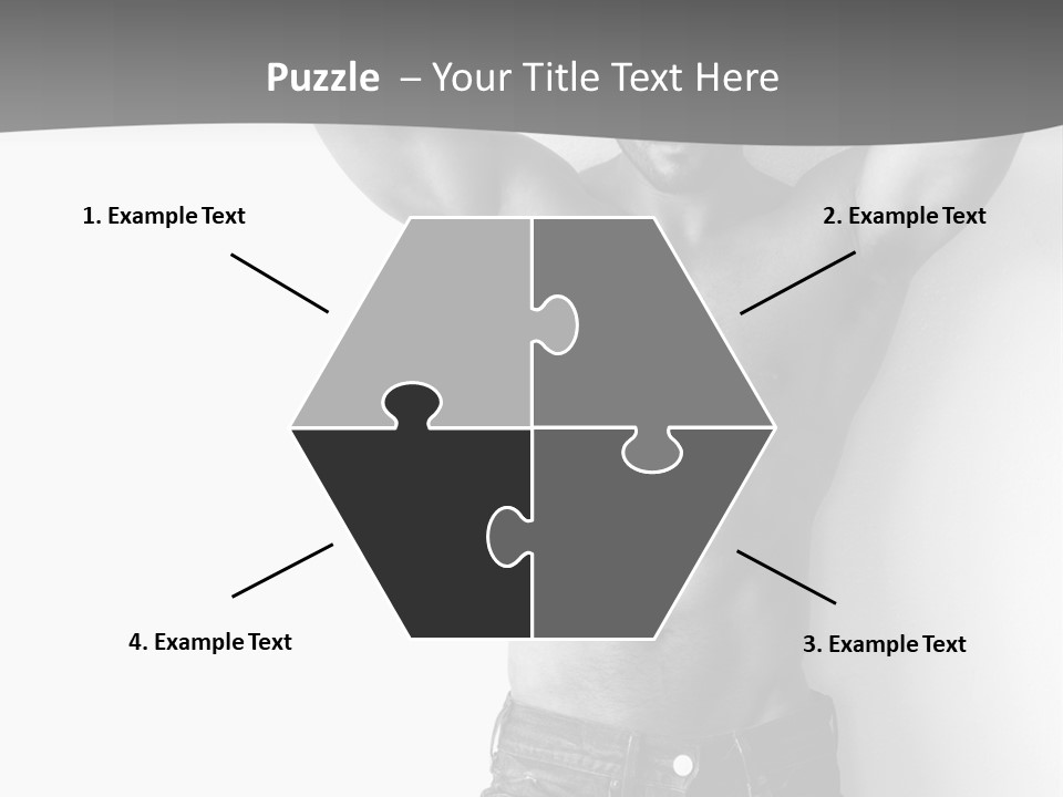 Nature Masculine Naked PowerPoint Template