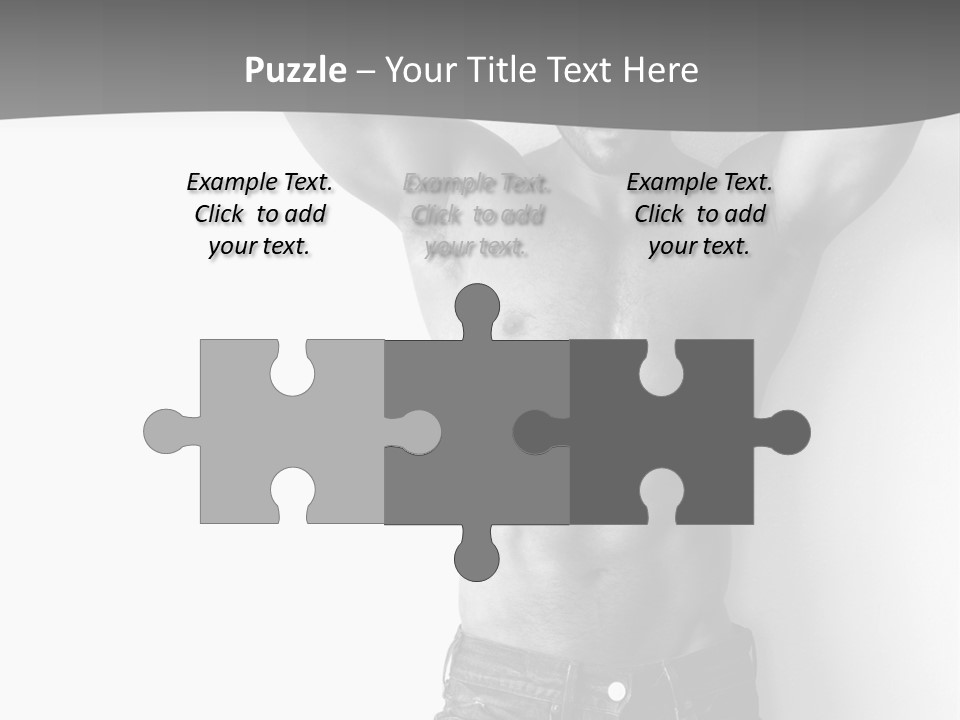 Nature Masculine Naked PowerPoint Template