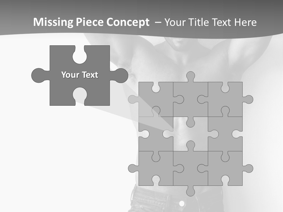 Nature Masculine Naked PowerPoint Template