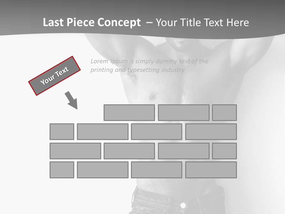 Nature Masculine Naked PowerPoint Template