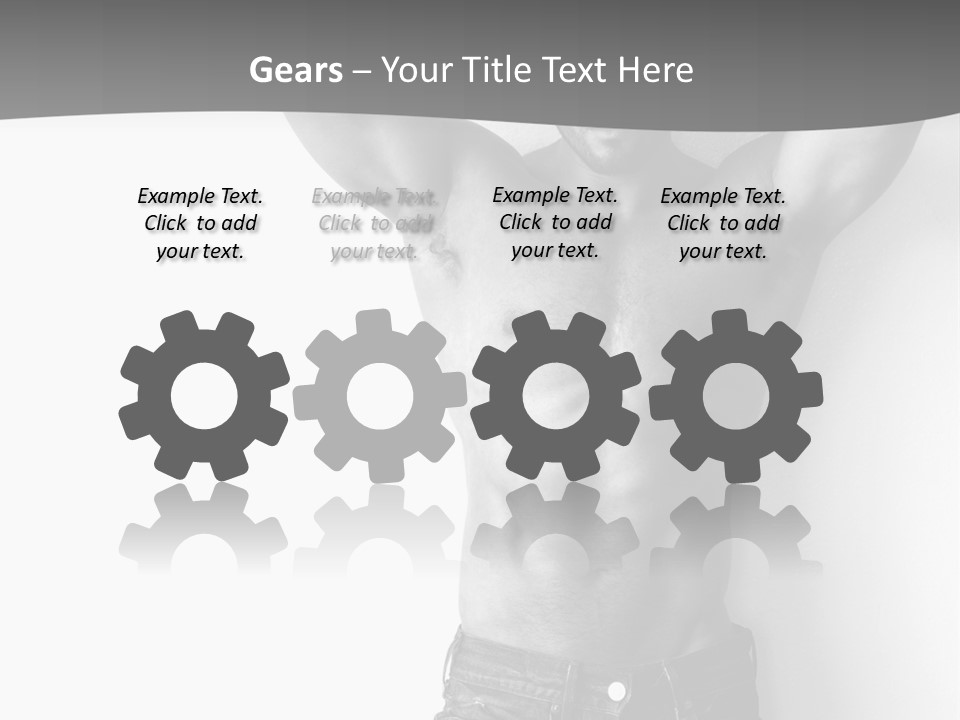 Nature Masculine Naked PowerPoint Template