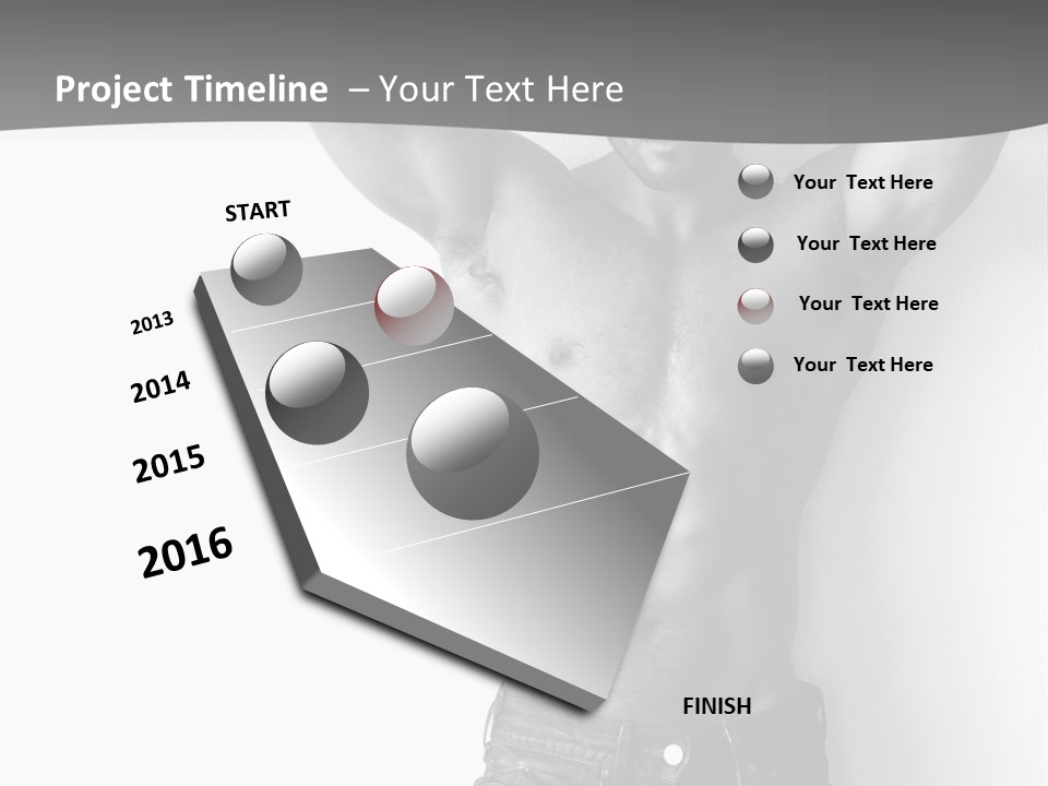 Nature Masculine Naked PowerPoint Template