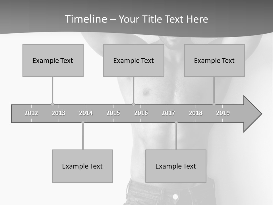 Nature Masculine Naked PowerPoint Template