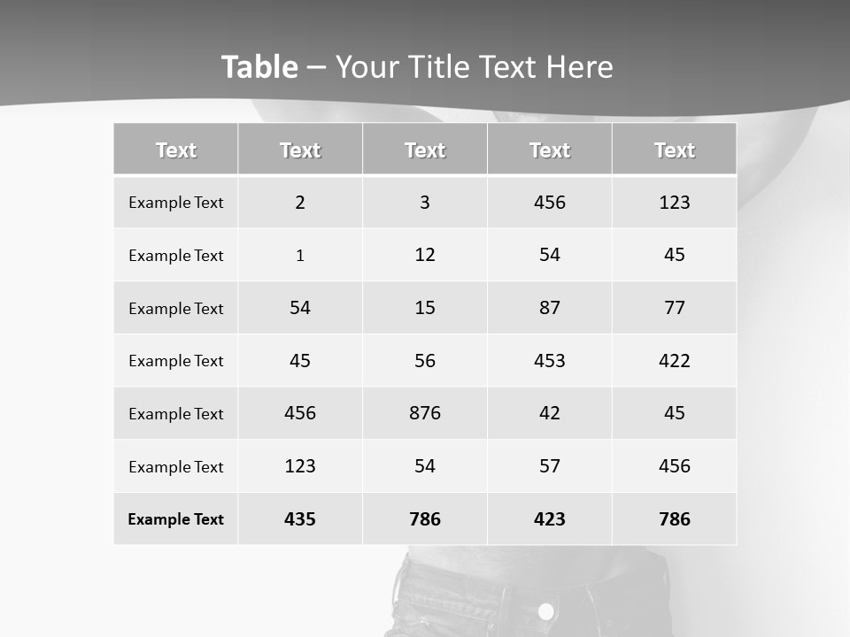 Nature Masculine Naked PowerPoint Template