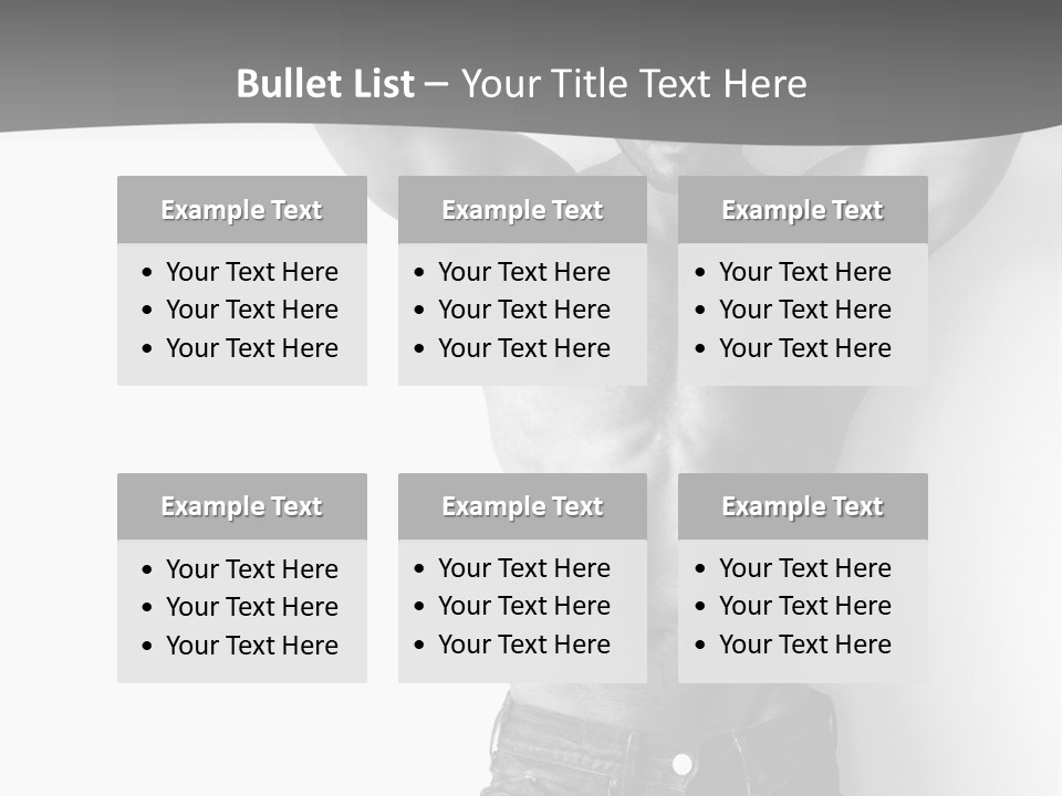 Nature Masculine Naked PowerPoint Template