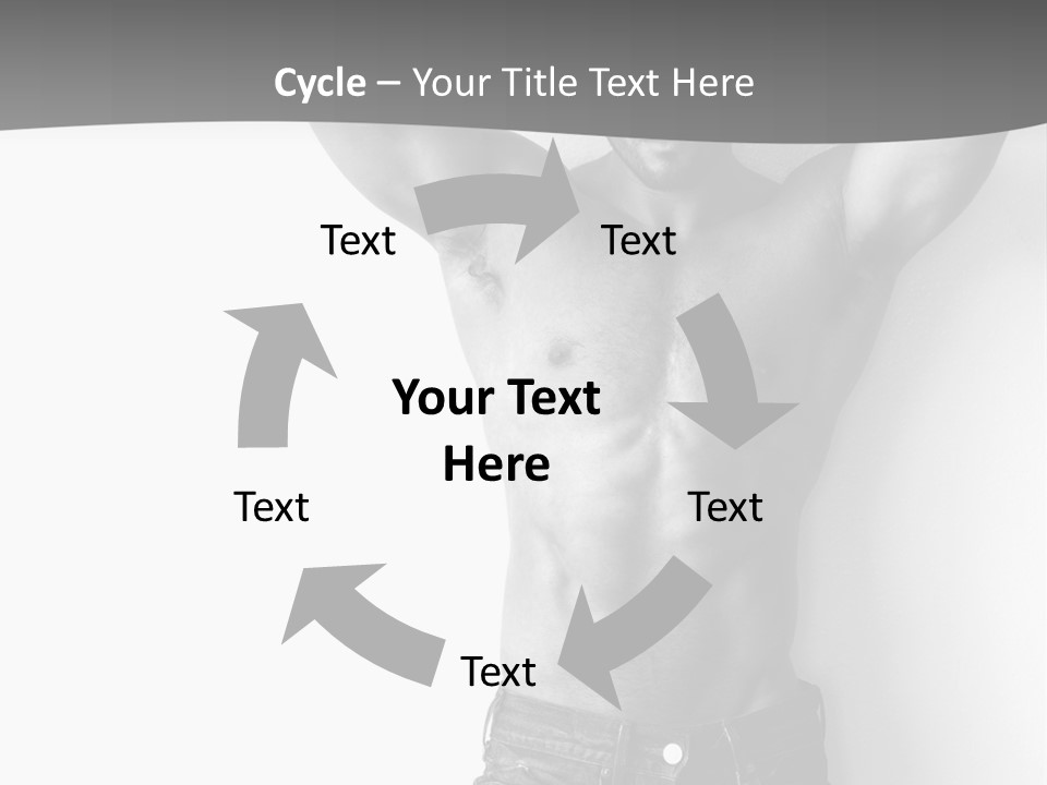 Nature Masculine Naked PowerPoint Template
