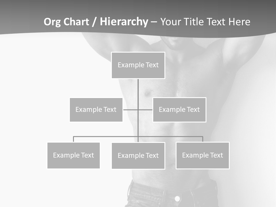 Nature Masculine Naked PowerPoint Template