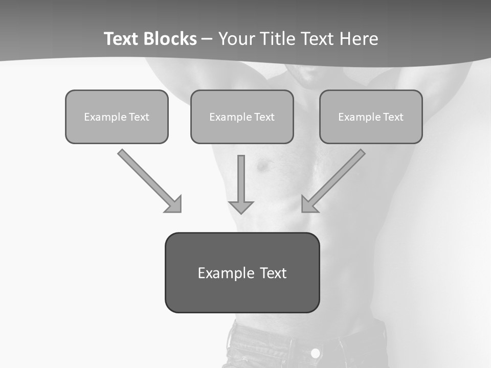 Nature Masculine Naked PowerPoint Template