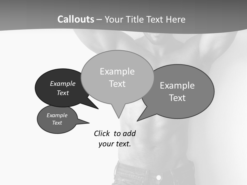 Nature Masculine Naked PowerPoint Template