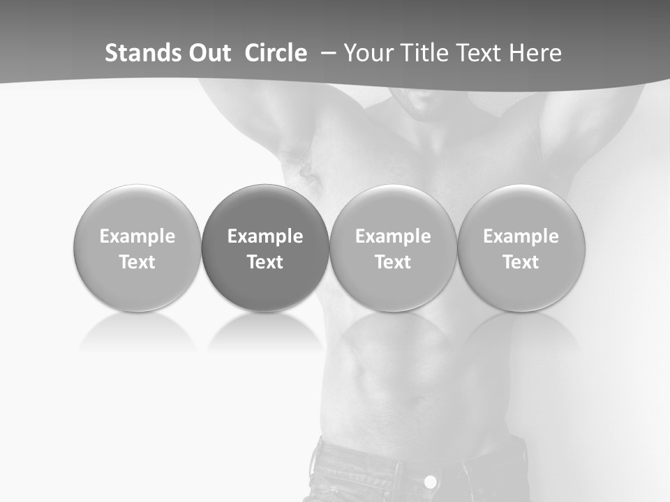 Nature Masculine Naked PowerPoint Template