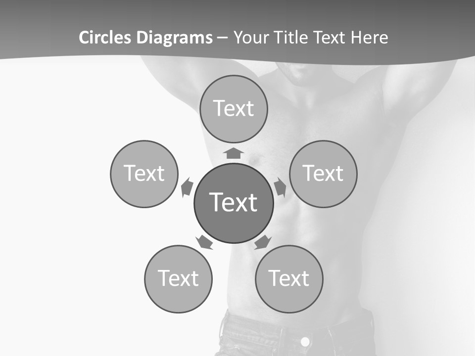 Nature Masculine Naked PowerPoint Template