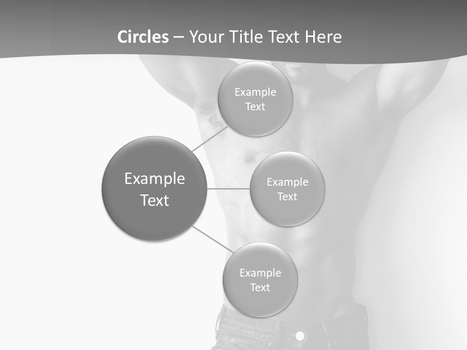 Nature Masculine Naked PowerPoint Template