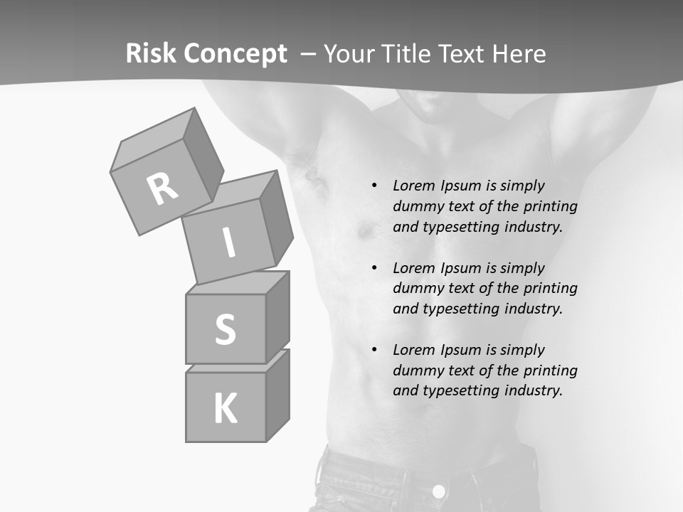 Nature Masculine Naked PowerPoint Template