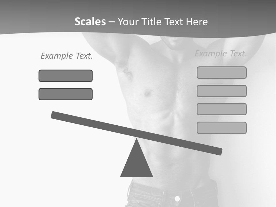 Nature Masculine Naked PowerPoint Template