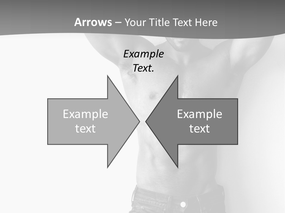 Nature Masculine Naked PowerPoint Template