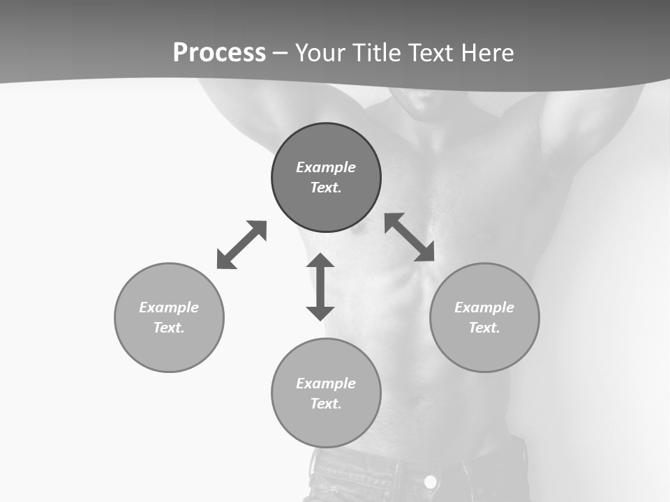 Nature Masculine Naked PowerPoint Template