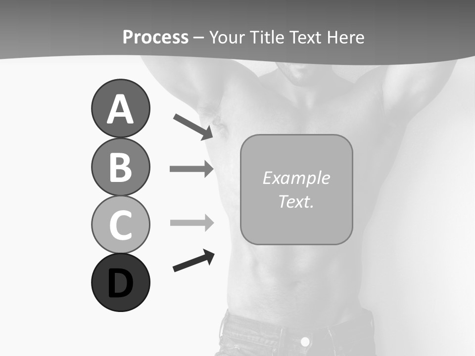 Nature Masculine Naked PowerPoint Template