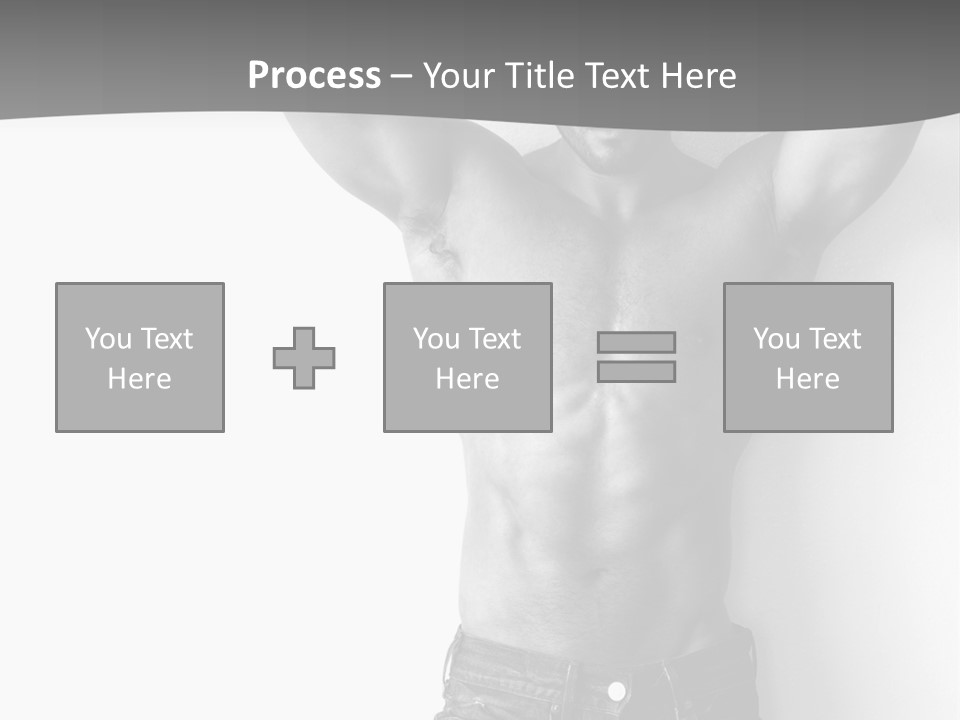 Nature Masculine Naked PowerPoint Template