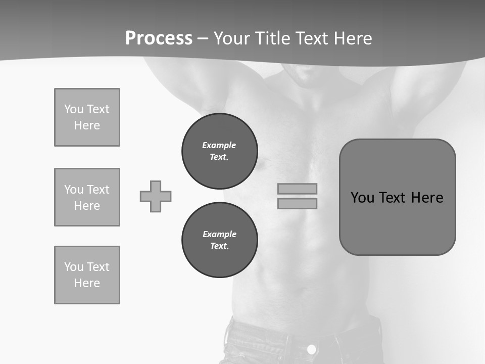 Nature Masculine Naked PowerPoint Template
