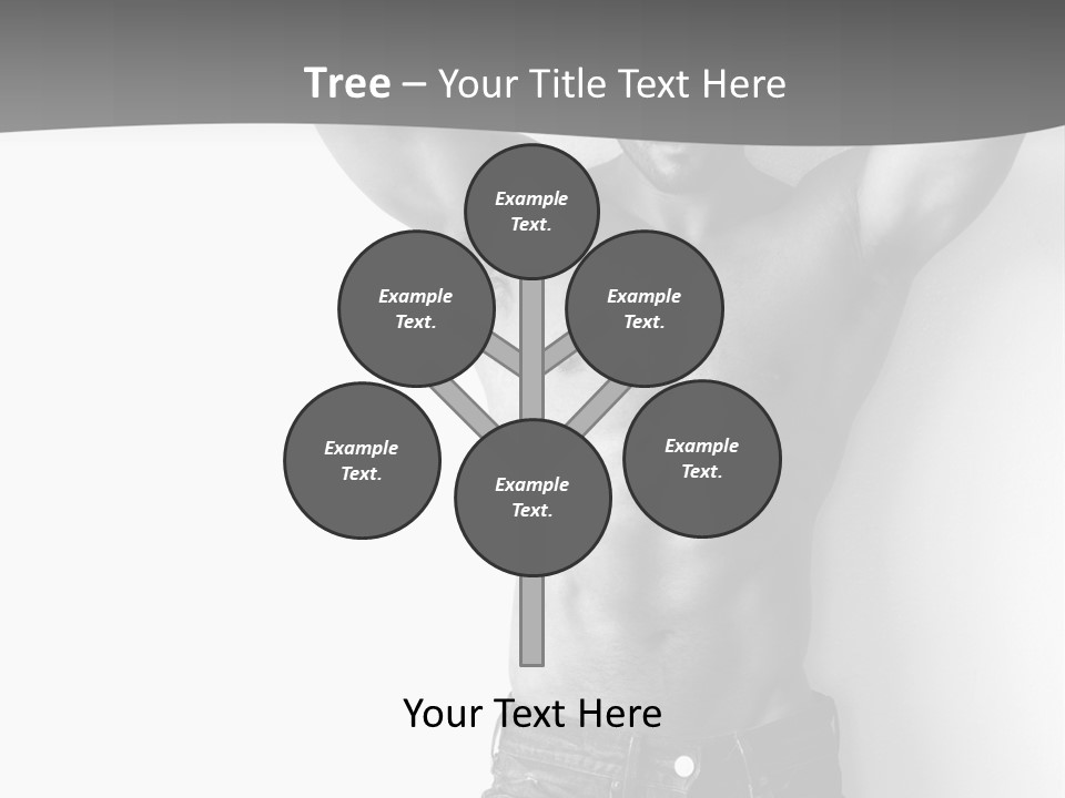Nature Masculine Naked PowerPoint Template