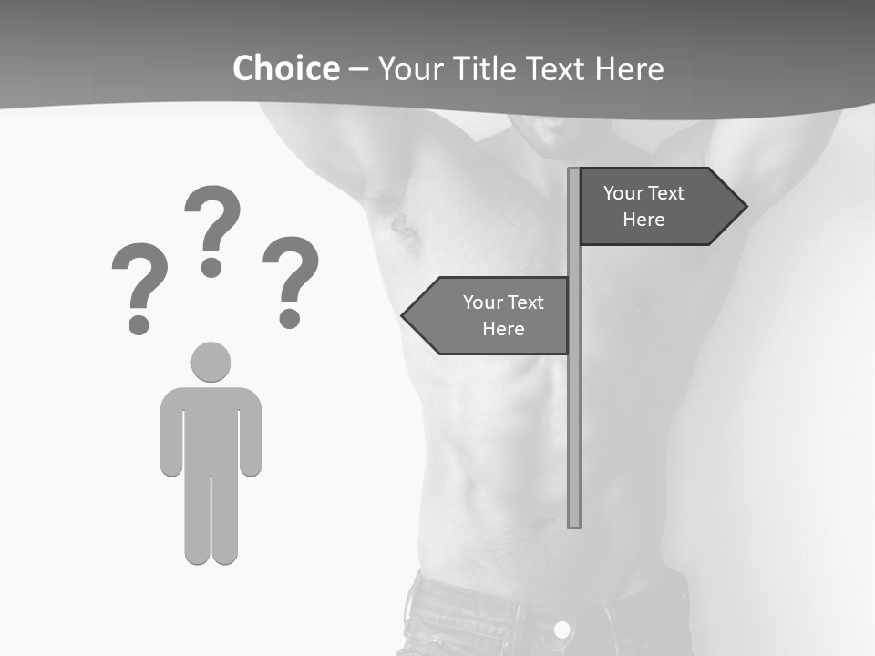 Nature Masculine Naked PowerPoint Template