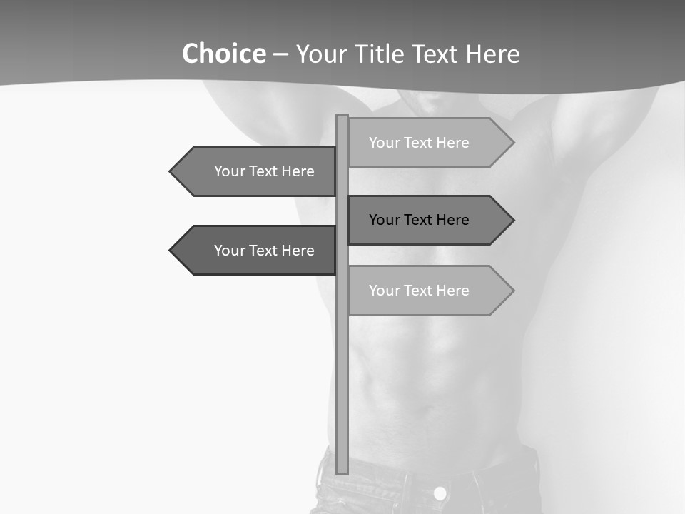 Nature Masculine Naked PowerPoint Template