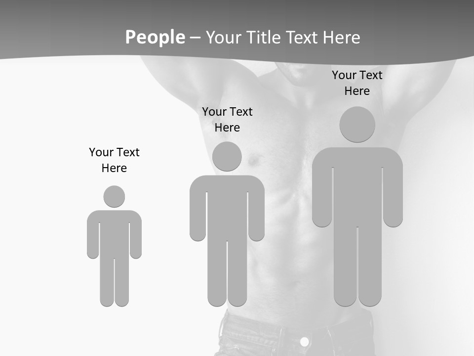 Nature Masculine Naked PowerPoint Template