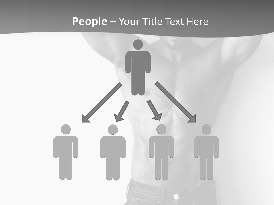 Nature Masculine Naked PowerPoint Template