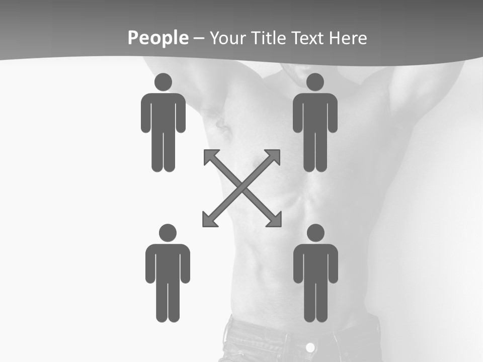 Nature Masculine Naked PowerPoint Template