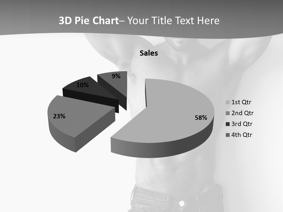 Nature Masculine Naked PowerPoint Template