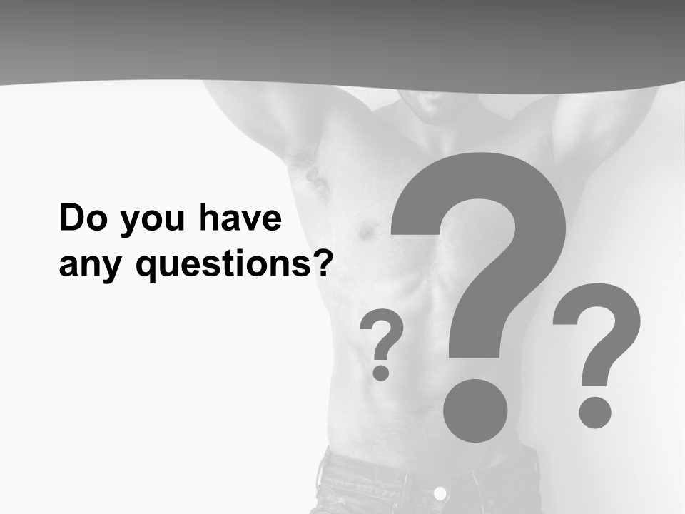 Nature Masculine Naked PowerPoint Template