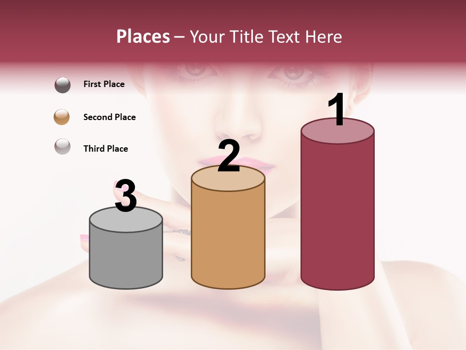 Colour Bright Nail PowerPoint Template