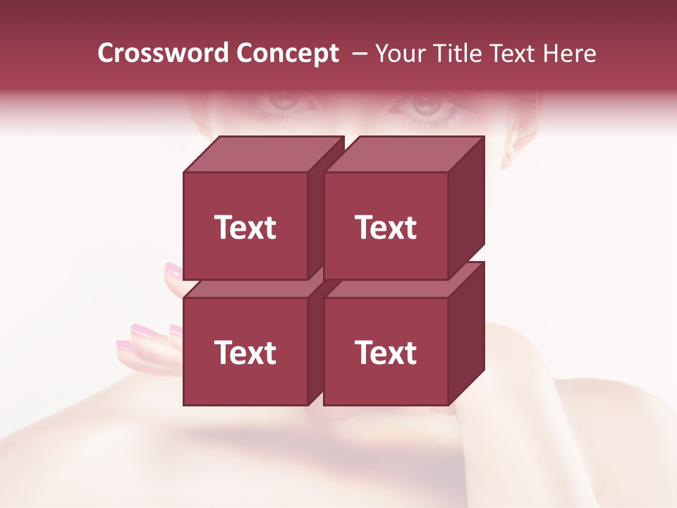 Colour Bright Nail PowerPoint Template